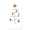 minimalistische Weihnachtskarten mit Baum