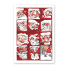 Weihnachtskarten mit leicht beschwipstem Weihnachtsmann