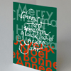 kalligrafische Weihnachtskarten