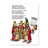 witzige Weihnachtskarten für Firmen: Caspar, Melchior, Balthasar