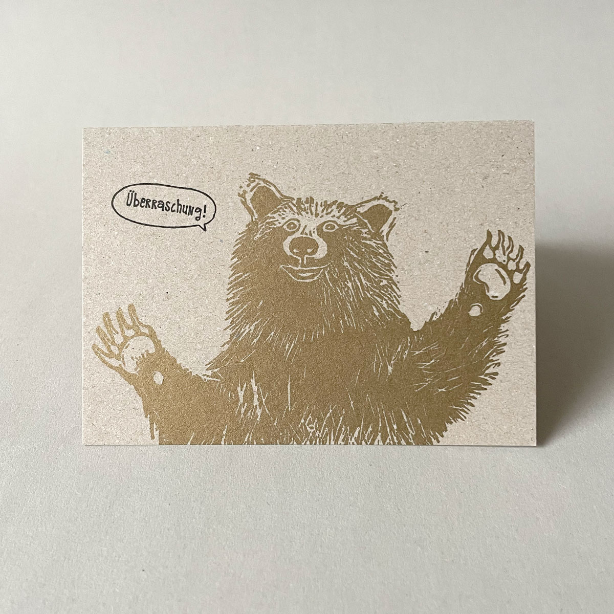 &Uuml;berraschung, Recycling-Klappkarten f&uuml;r Gl&uuml;ckw&uuml;nsche und vieles mehr