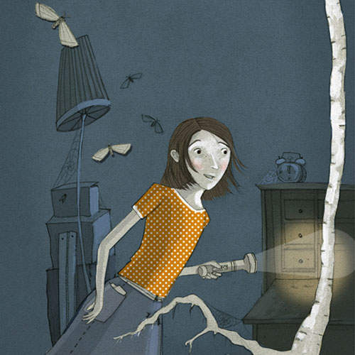 Illustration für das Buch Betula Krummnagel, Illustratorensuche online