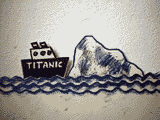 Der Untergang der Titanic, Bastelbogen
