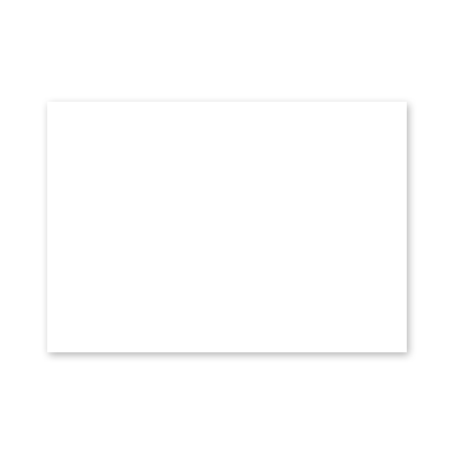 Blanko-Postkarten aus weißem Karton, Munken Lynx
