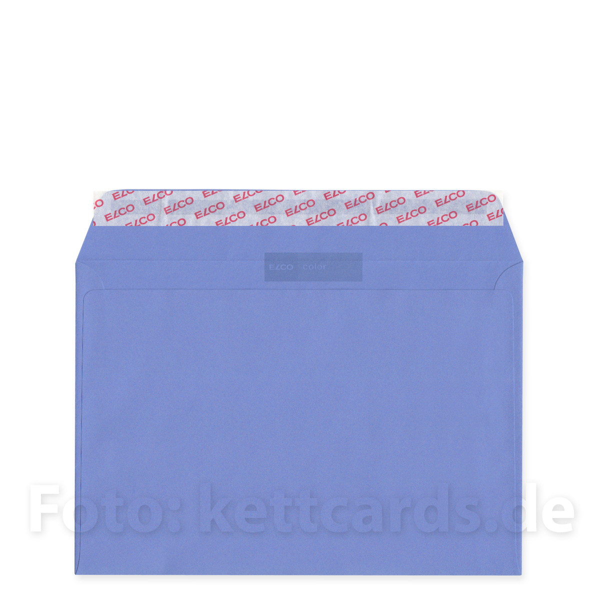 extragroße violette Umschläge DIN C5 haftklebend, Elco office color