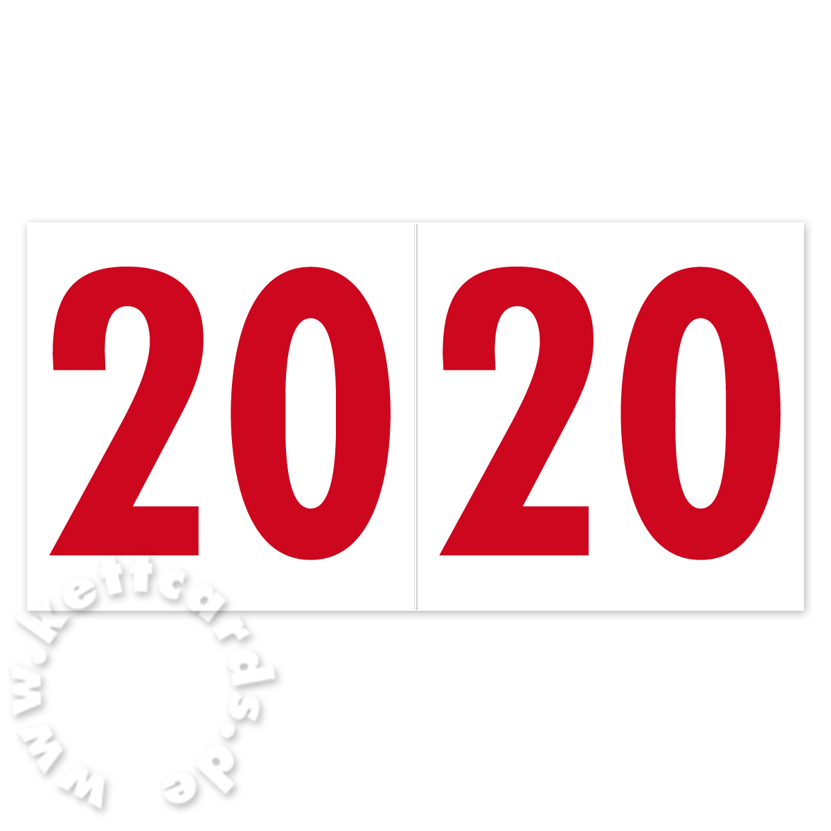 202... (Altarfalz), Neujahrskarten