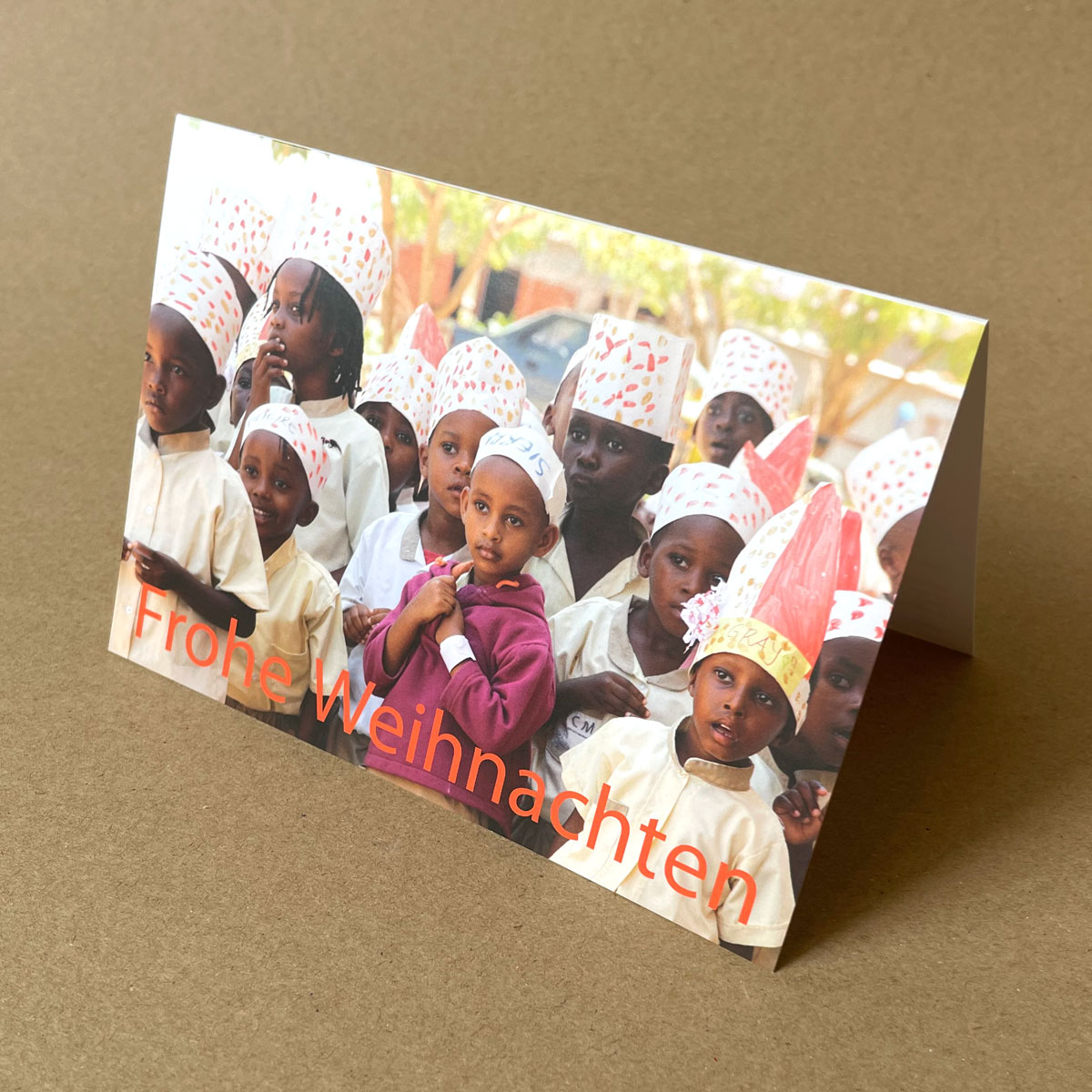 Warten auf den Weihnachtsmann, Spenden-Weihnachtskarten für burundikids