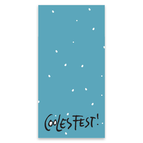 Cooles Fest! Weihnachtskarten mit frechen Texten