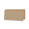 zugeschnittenes Papier Muskat, Designrecycling, DIN Lang, 10,8 x 21 cm