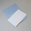 weißes Einlegepapier 14,5 x 10,1 cm