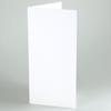 weiße Blankoklappkarten aus Recyclingmaterial