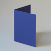 königsblaue Recycling-Klappkarten, Grußkartenformat