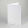 weiße Recycling-Blankoklappkarten im Grußkartenformat