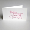 18. Geburtstag - indivudelle Kalligrafie auf Glückwunschkarten