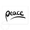 peace - Friedenskarten