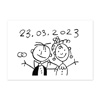 23.0.3.2023 - witzige Hochzeitskarten mit Datum