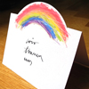 Gay Pride - Hochzeitseinladungen mit Regenbogen