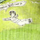Mondmann, Illustration aus einem Kinderbuch