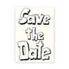 Save-The-Date, Cartoon-Hochzeitskarten
