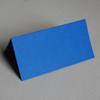 blaue Blanko-Tischkarten