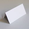weiße extragroße Recycling-Tischkarten, 8 x 16 cm