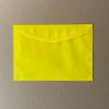 gelbe Recyclingumschläge DIN B6 naßklebend, intensivgelb