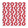 quadratische Neujahrskarten: 2020