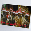 Bildung in Afrika - witzige Weihnachtskarten für einen guten Zweck