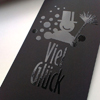 Viel Glück (Schornsteinfeger), Neujahrskarten mit UV-Relieflack