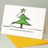Fröhliche Weihnachten wünscht, Weihnachtskarten mit Weihnachtsbaum