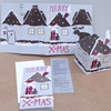 Haus vom Santa Claus, Weihnachtskarten zum Basteln