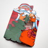 Der Weihnachtsmann entblößt sich, witzige Weihnachtskarten mit Logo